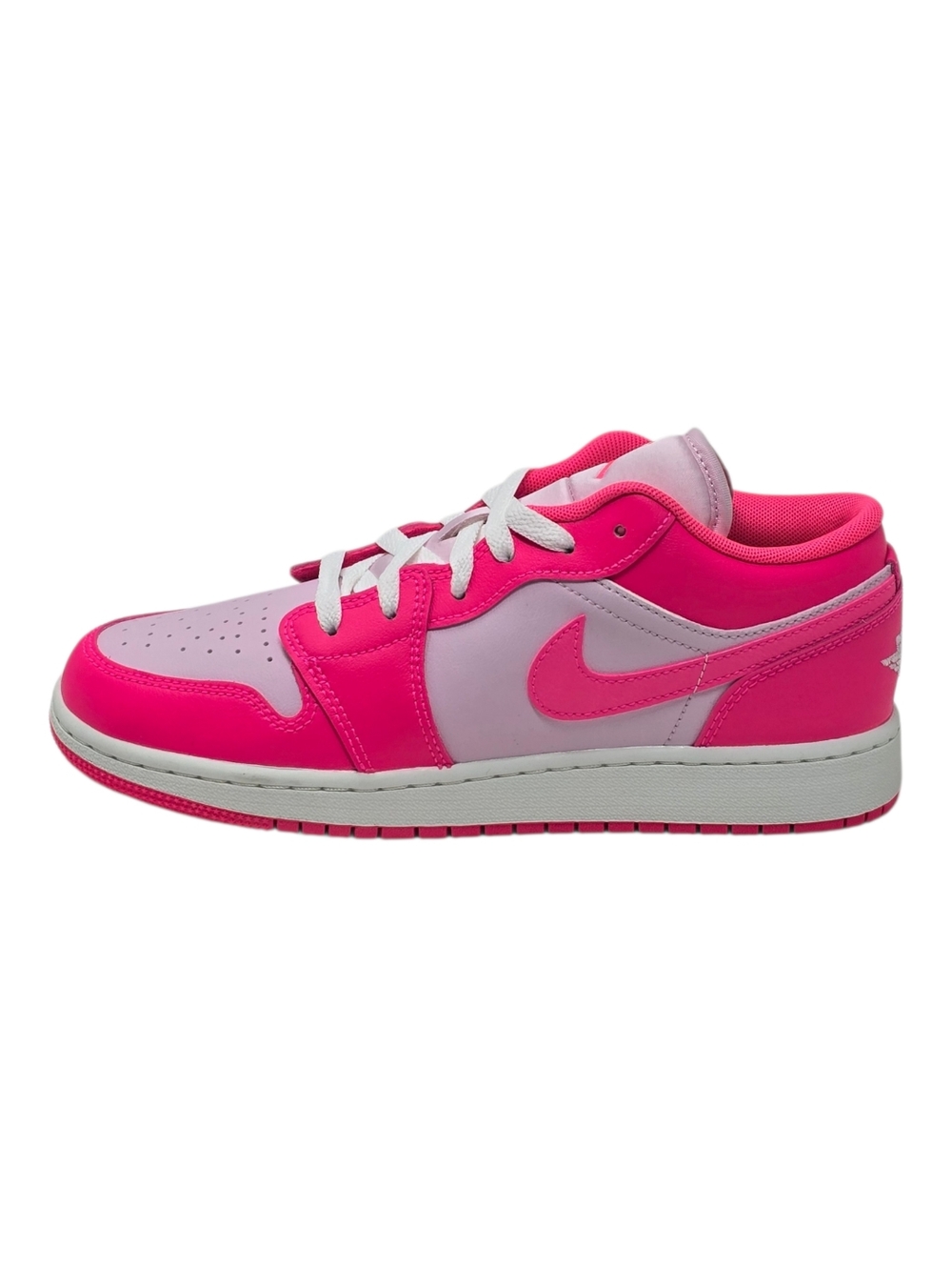 Nike Air Jordan 1 Low Valentines Day Pink White Shoes 553560-661 Womens Sizes